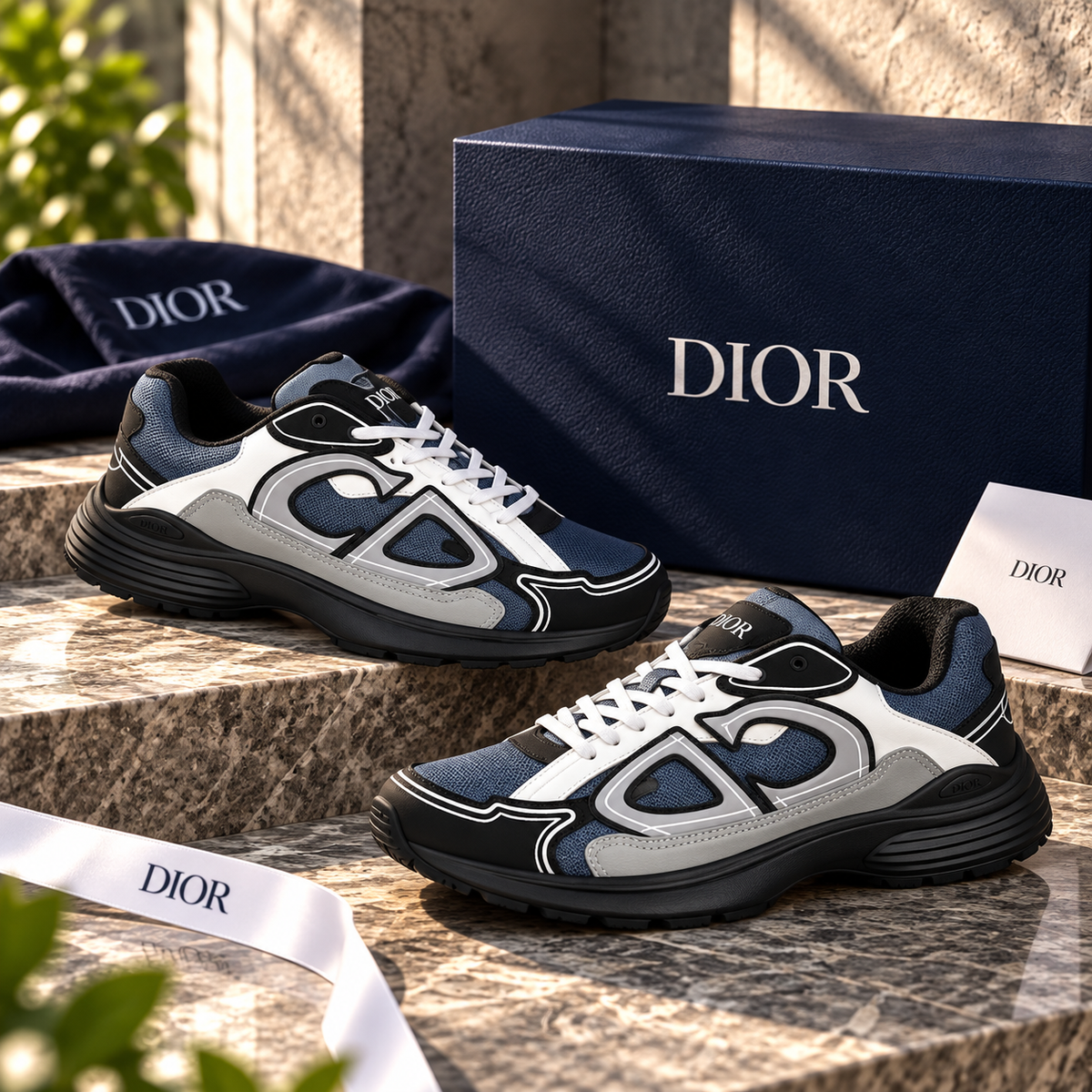 HIGH END  DIOR B30 WITH EXTRA LACES