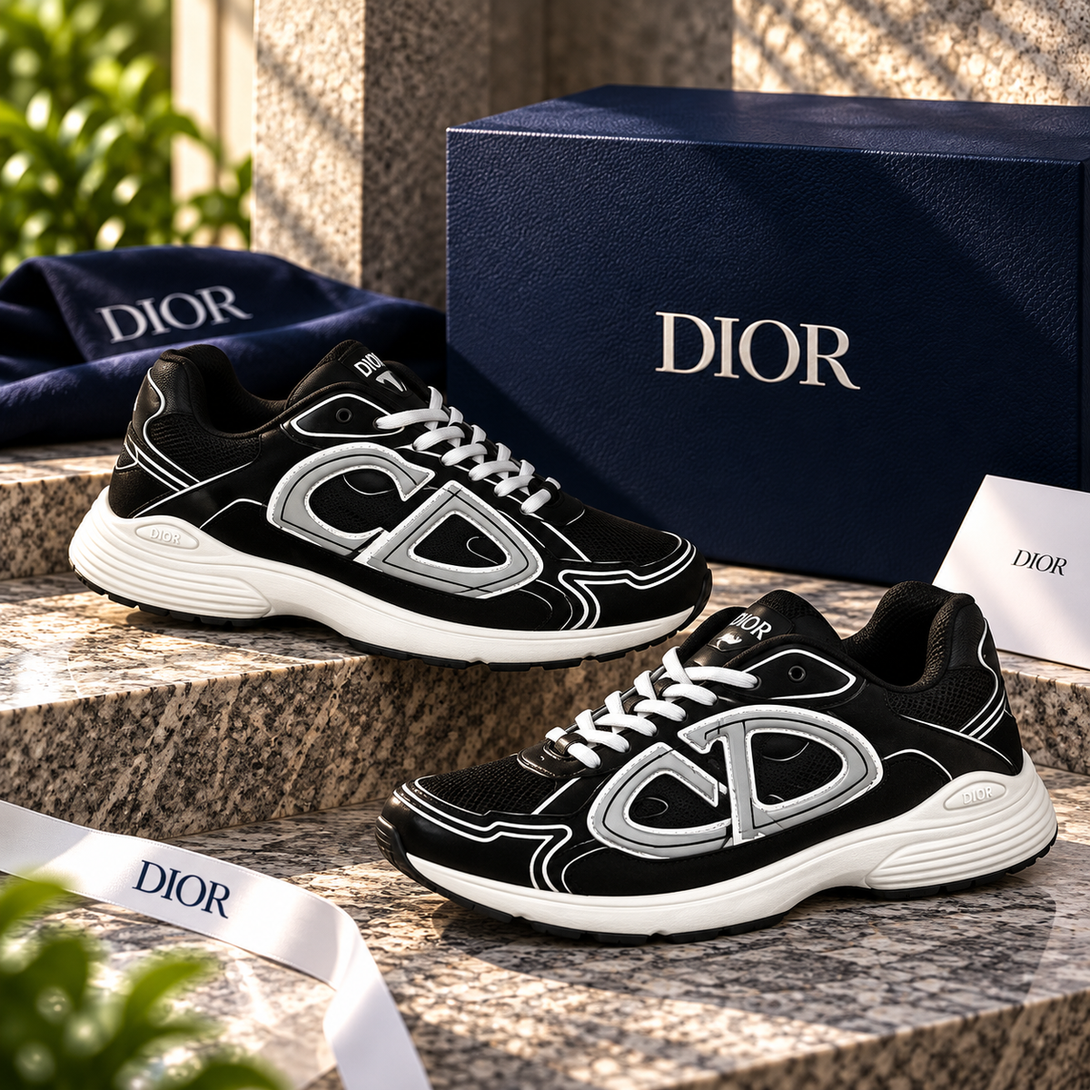 HIGH END  DIOR B30 WITH EXTRA LACES